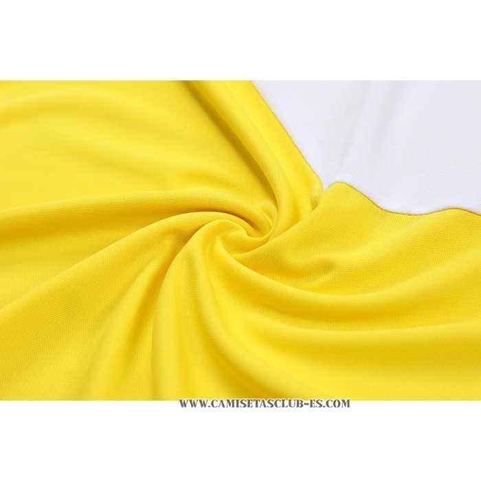 Camiseta Polo del Borussia Dortmund 22-23 Amarillo y Blanco